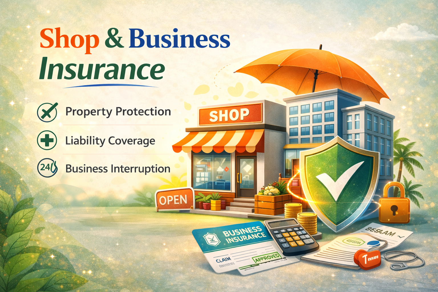 Shop & Business Insurance